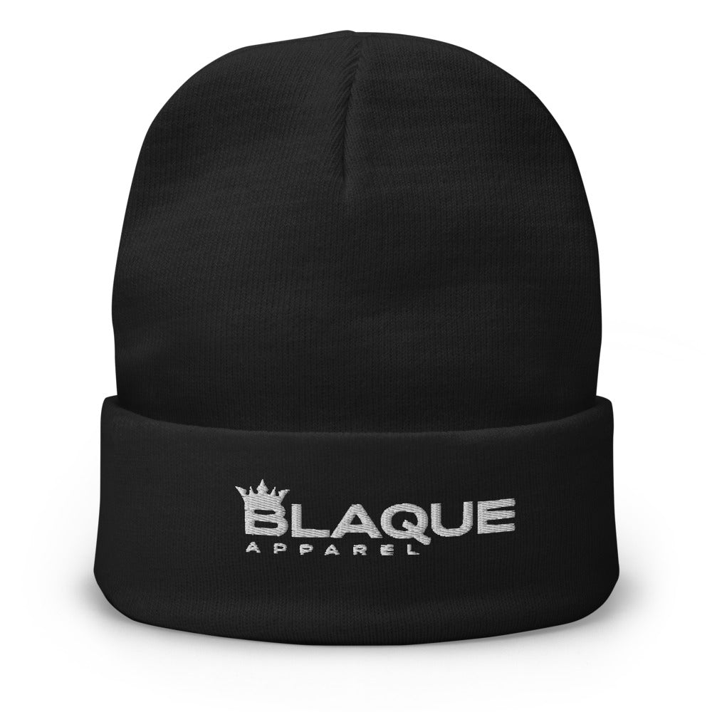 BLAQUE Embroidered Beanie