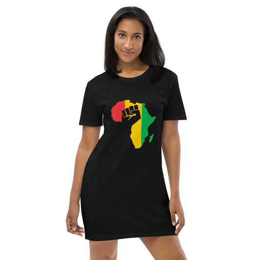 Africa Organic Cotten Tee Dress