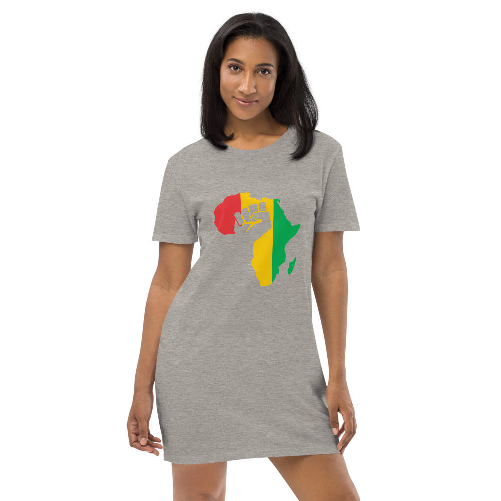 Africa Organic Cotten Tee Dress