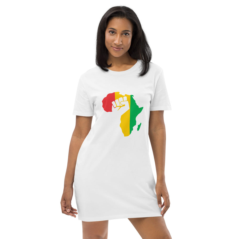 Africa Organic Cotten Tee Dress