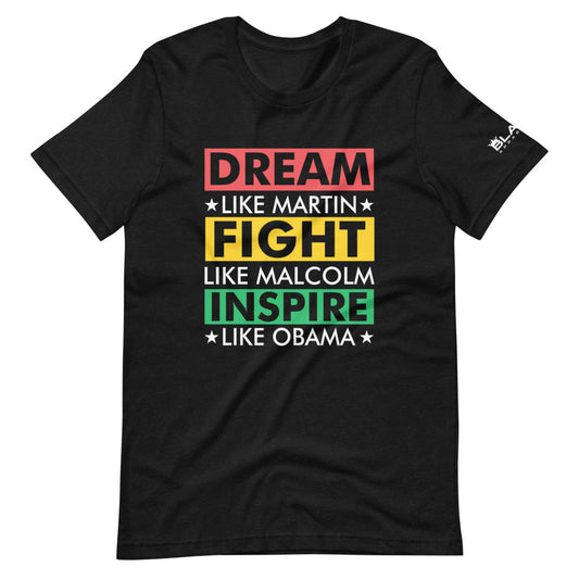 DREAM FIGHT INSPIRE Unisex Tee