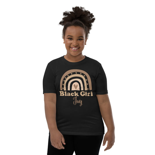 Black Girl Joy Youth Short Sleeve T-Shirt