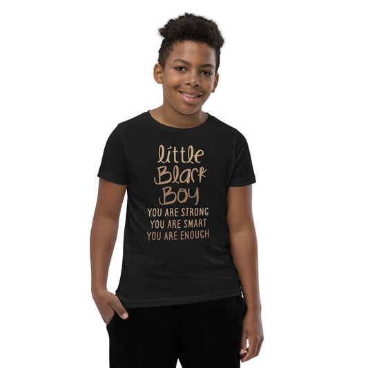 Little Black Boy Short Sleeve T-Shirt